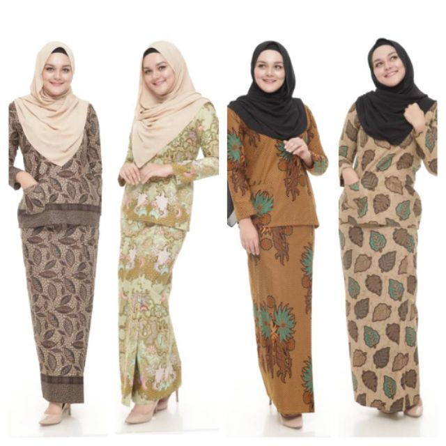  Baju  Kurung  Kedah  Batik Shopee Malaysia