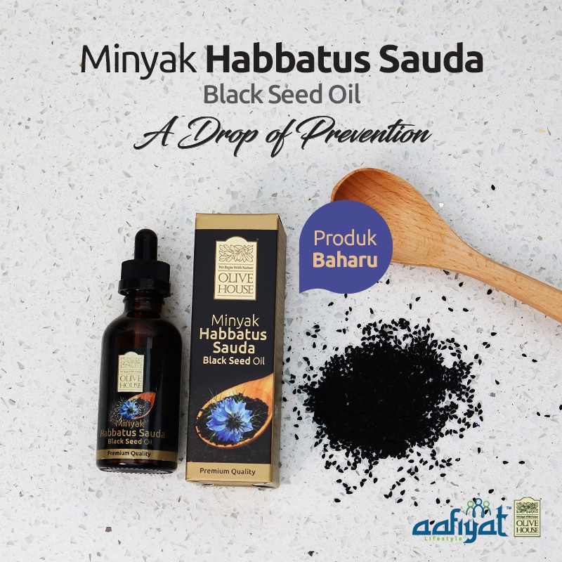 Minyak habbatus sauda black seed oil