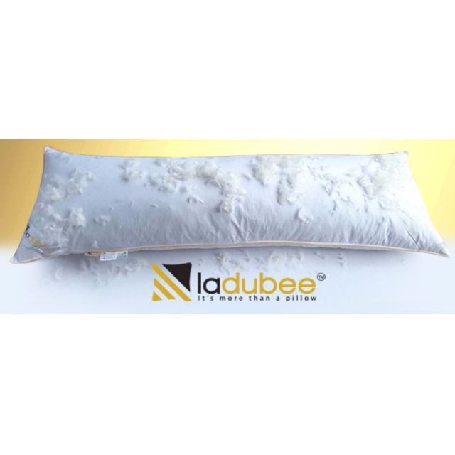 Body Pillow White Goose Down Feather With Cover Shopee Malaysia