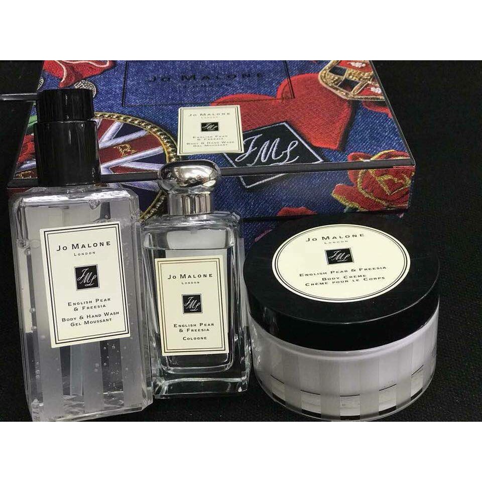 jo malone english pear and freesia gift set