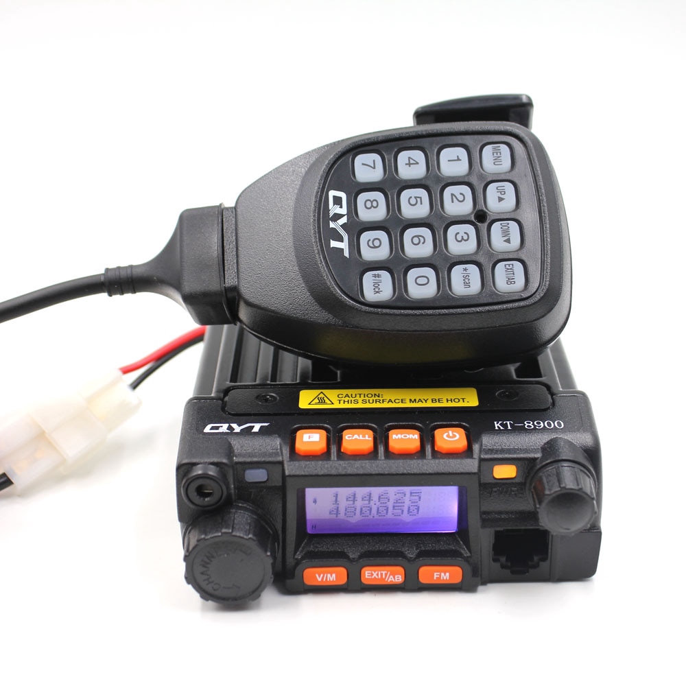QYT KT-8900 Mini Mobile Radio Dual band 136-174MHz 400-480MHz 25W