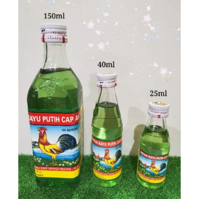 Minyak Kayu Putih Cap Ayam (25ml/40ml/150ml) Shopee Malaysia