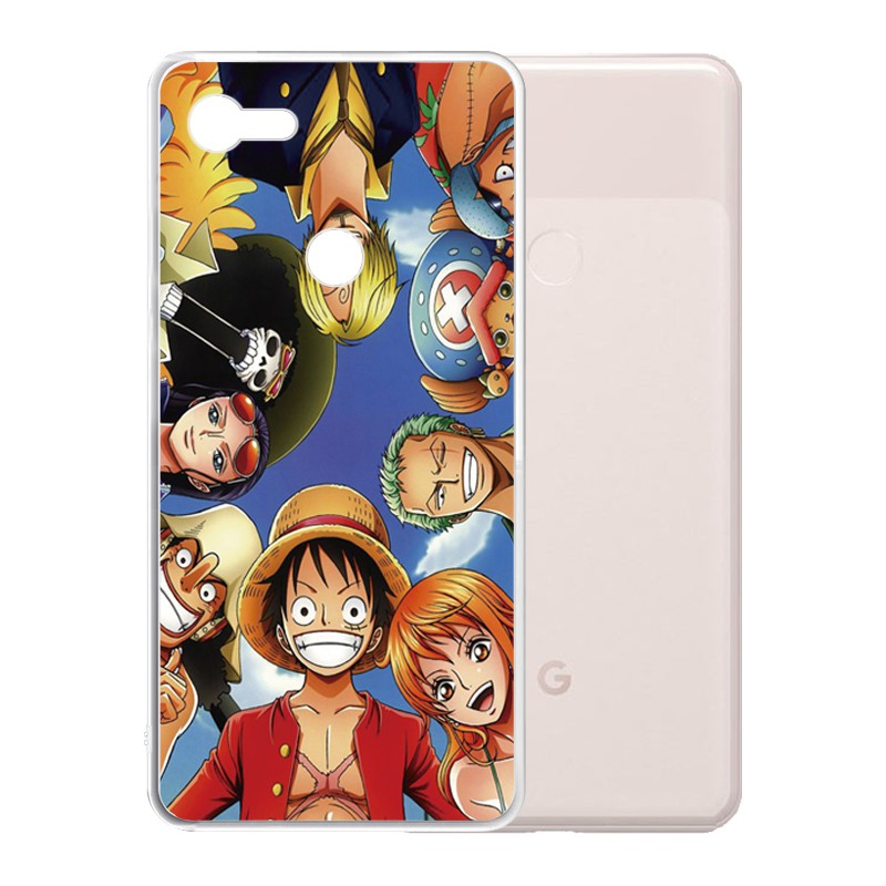 Soft Clear Silicone Tpu Casing One Piece Luffy Cover For Google Pixel 4 Xl 3a 3 Xl 2 Xl Case Shopee Malaysia