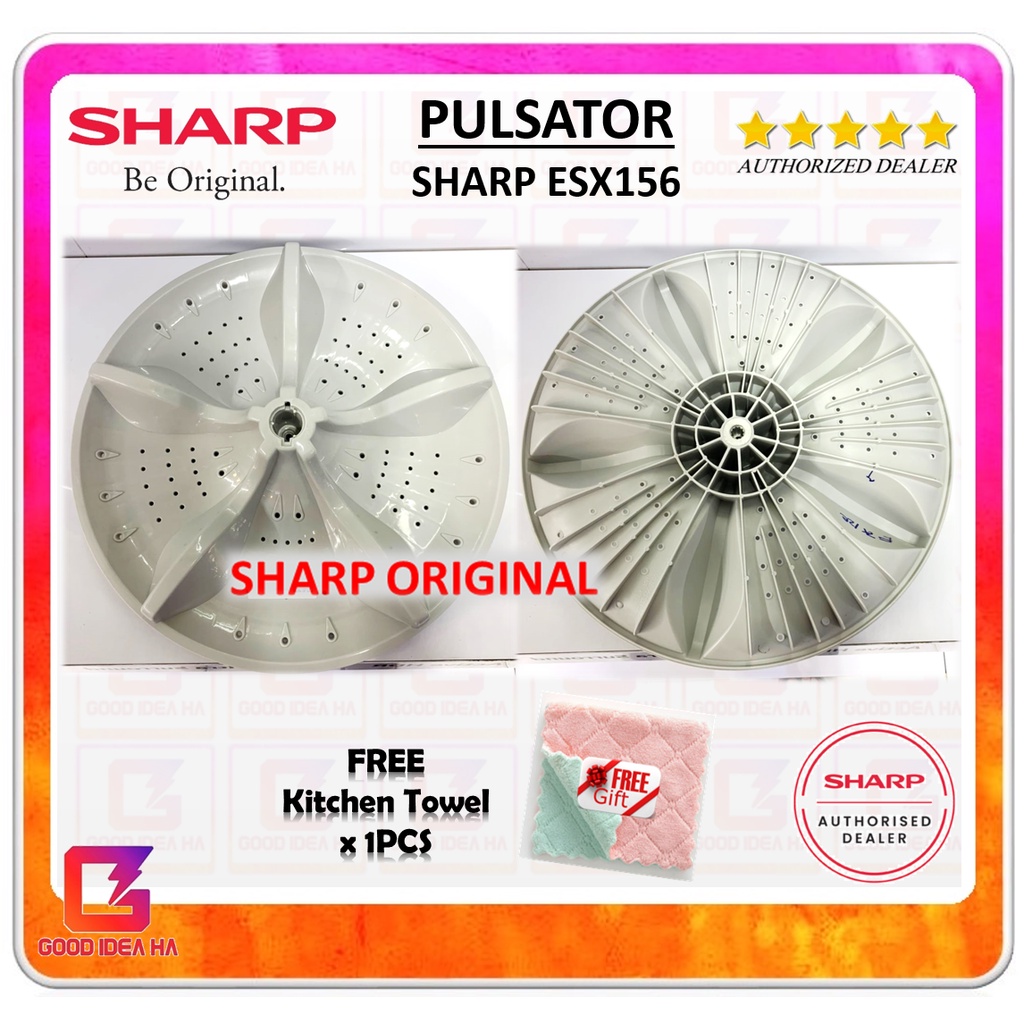 [100% ORIGINAL FROM SHARP] *FREE KITCHEN TOWEL* ESX156 Sharp Washing Machine Pulsator