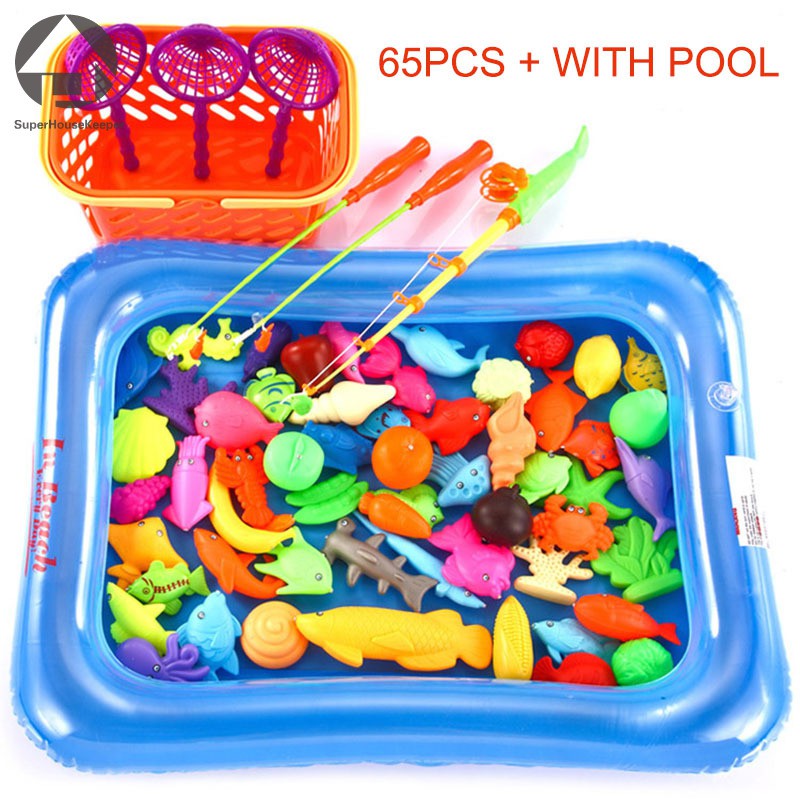 Fishing Toy Set for Kids Fishing Games Outdoor Toys Shopee