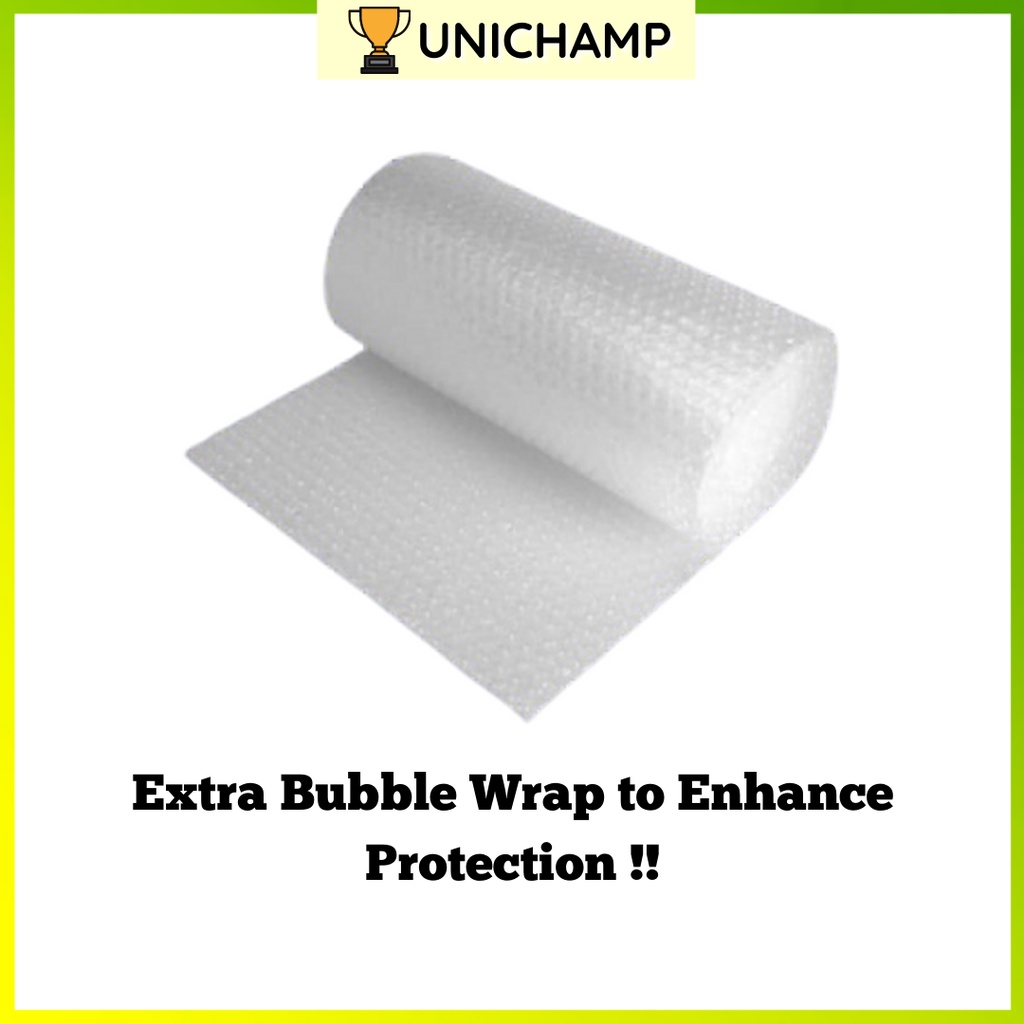 Extra Bubble Wrap !! Extra Protection !! Better Protection !! Shopee