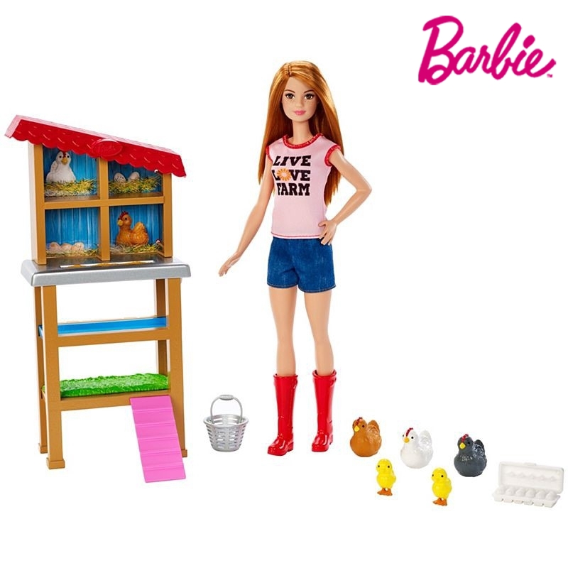 barbie farm playset