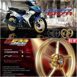 KAYAMA SPORT RIM TL33 3 BATANG ENKEI LC135/WAVE100/WAVE125 ...