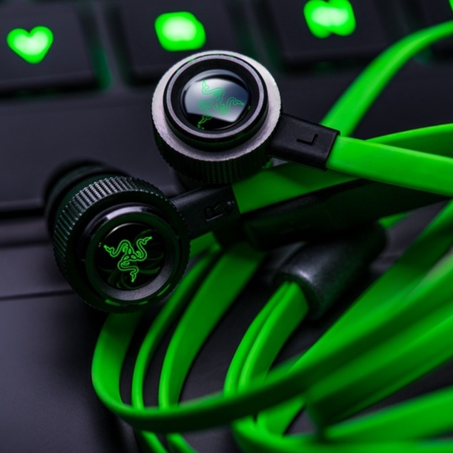 Razer Hammerhead V2 Pro 10mm Extra Large Dynamic Drivers Flat Style Cables With Mic Original Razer Product Shopee Malaysia