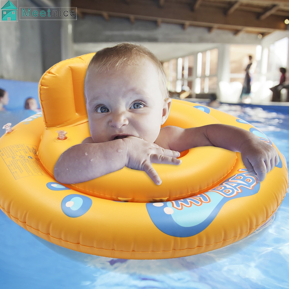 Baby Kids Swimming Inflatable Ring Safe Seat Float Raft Chair