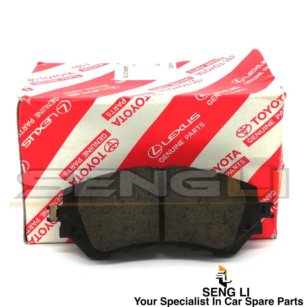 100 ORIGINAL TOYOTA VIOS NCP150 G SERIES/ J SERIES FRONT DISC BRAKE