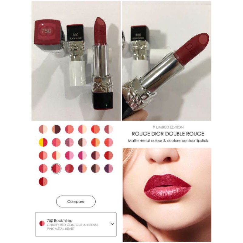 dior double rouge 750