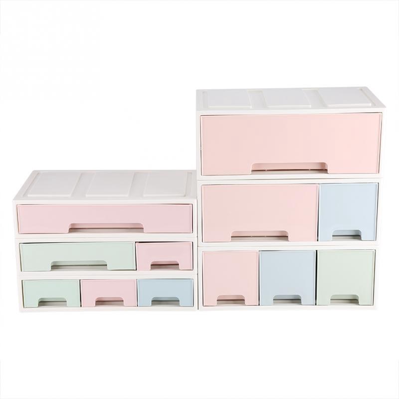 Desktop Storage Box Organizer Container Drawers Jewelry Holder