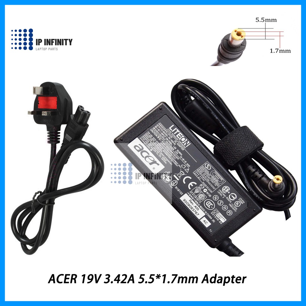 6832円 超話題新作 AC Charger Fit for Acer-Aspire E15 ES15 F15 3 E5-575 E5-575G E5-573 E5-573G