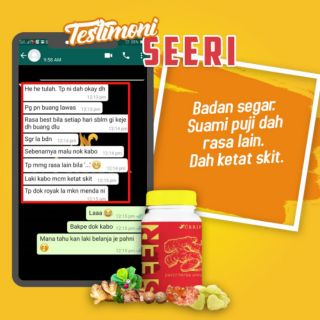 Jamu seeri malaysia nurrifa (2box 4 botol) #aziraagent24 