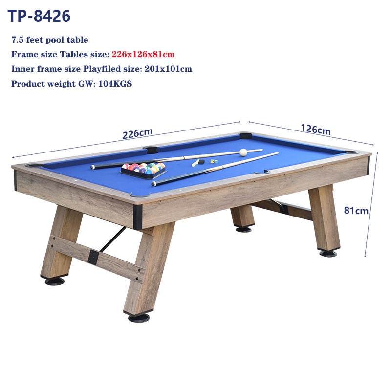 Pool Tables Dimensions