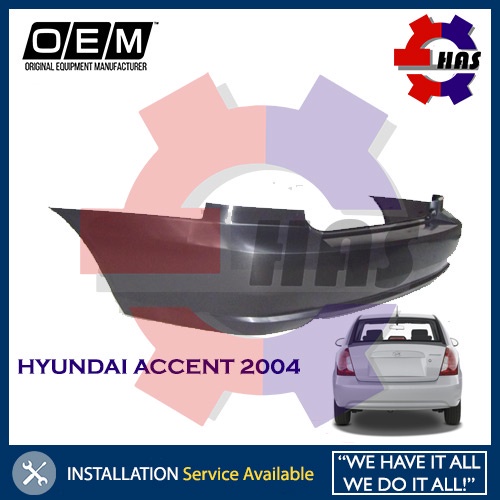 HYUNDAI ACCENT 2004 REAR BUMPER BELAKANG Shopee Malaysia
