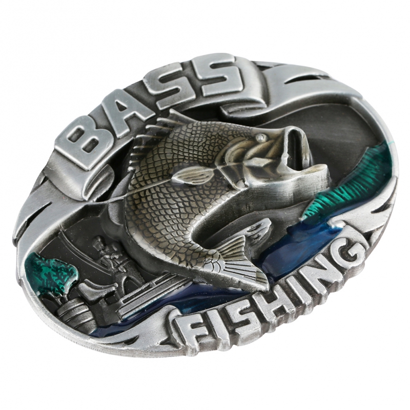 bass belt buckle