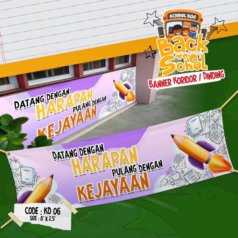 banner dinding sekolah | Shopee Malaysia