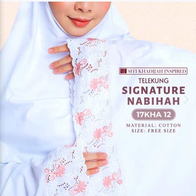 Telekung Signture Nabihah | Shopee Malaysia