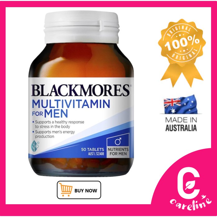 Blackmores Multivitamin for Men 50 Tablets | Shopee Malaysia