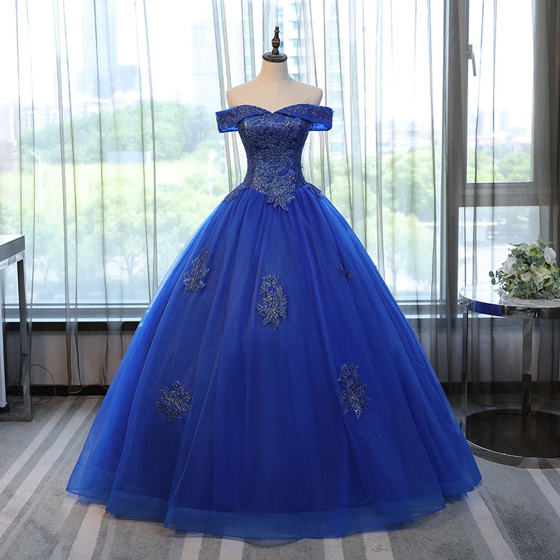 royal blue fairy dress