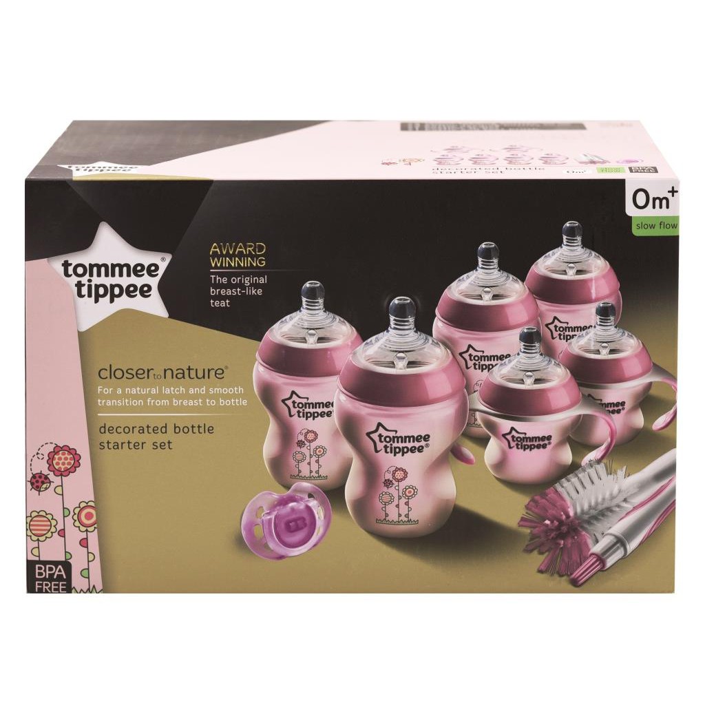 tommee tippee starter kit pink