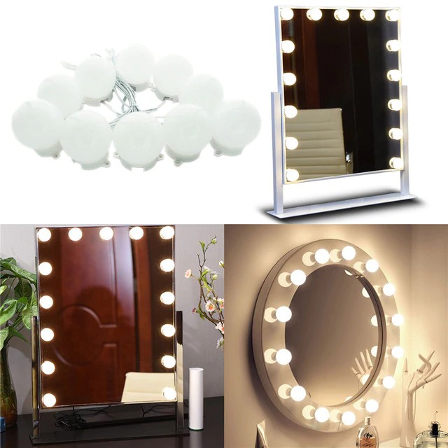 led dressing mirror