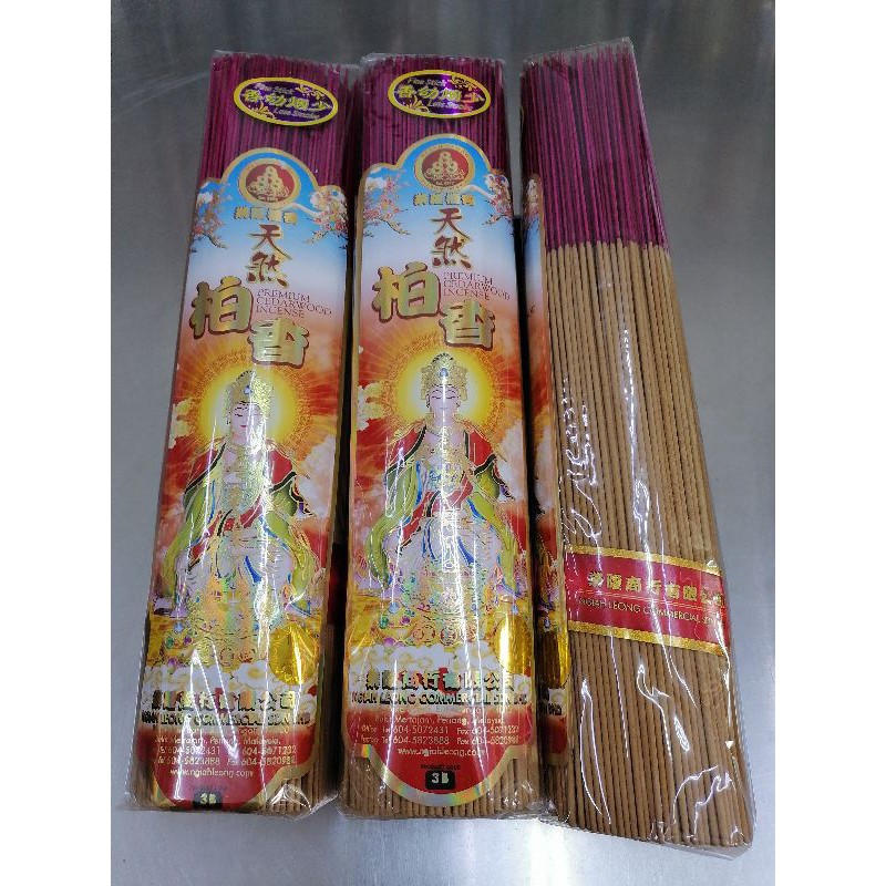 ✨送日历 2025 calendar✨天然柏香 1.3MM 幼香 600G✨ 少烟 少灰 JOSS STICK