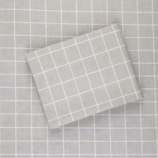 菁致影楼】Modern simplicity Black and white check thick tablecloth 