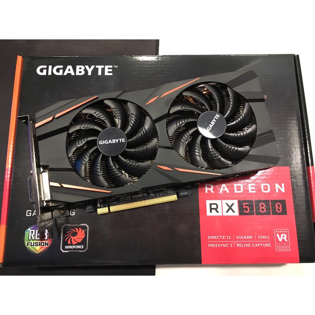 Gigabyte rx 580 gaming 8gb обзор