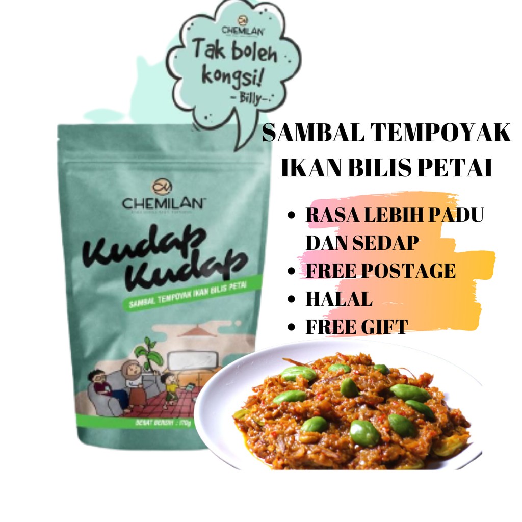 Sambal tempoyak ikan bilis petai* CHEMILAN*