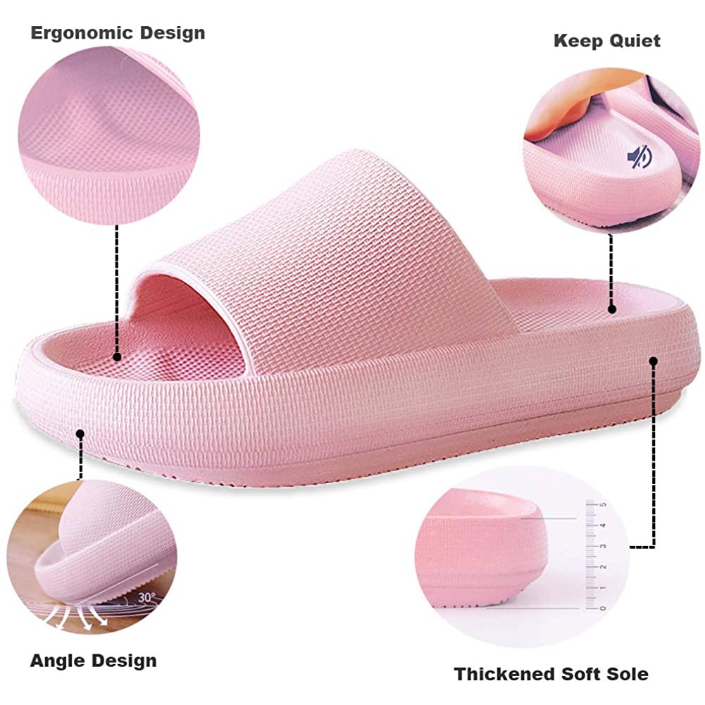 slippers with thick soles