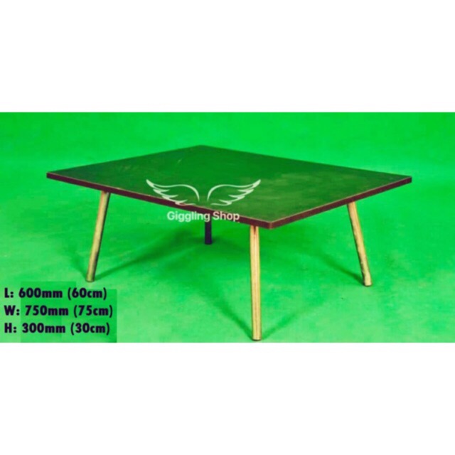 Foldable Japanese Table Folding Table Meja  Lipat  