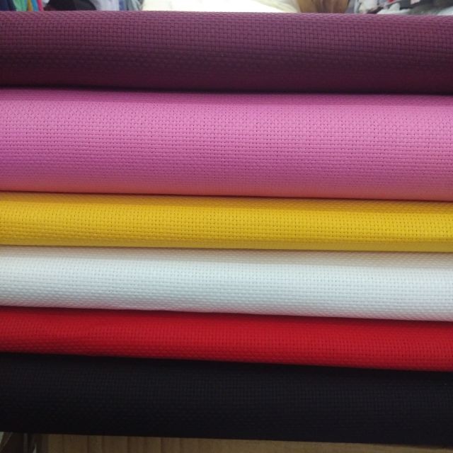 Kain Sulam Cross Stitch Fabric Sell by Meter Shopee Malaysia