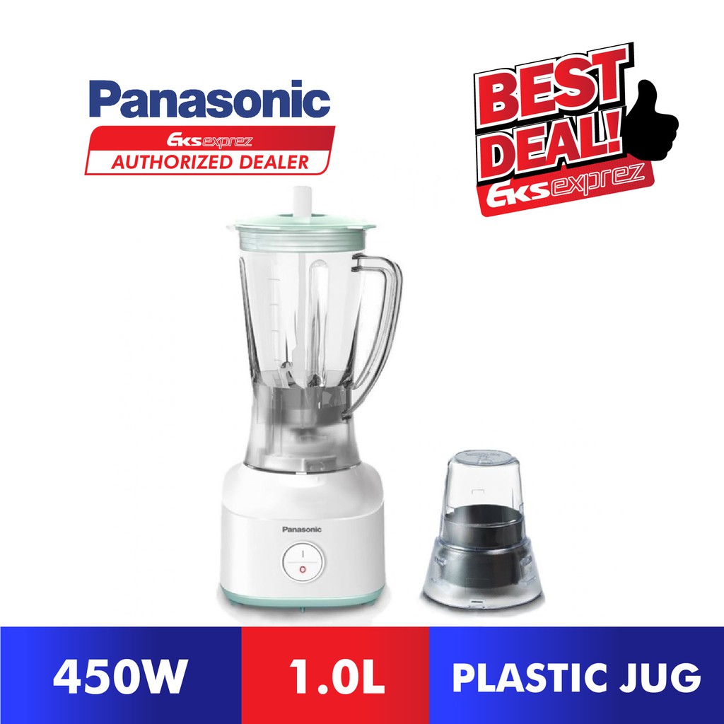 Panasonic Durable & Lightweight Blender With Dry Mill - Light Green (450W/1.0L) MX-M200GSL