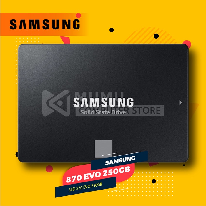 Samsung 870 EVO 250GB 2.5 Inch SATA SSD Shopee Malaysia