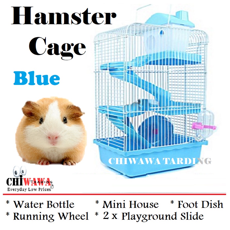 HC3 FULL ACCESSORIES【Free Gift】Habitrail Hamster House / Home / Cage Triple Story