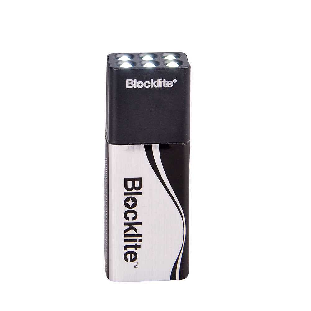 Blocklite. 9 Volt LED Flashlight Torch
