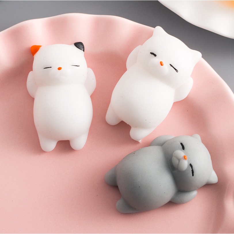 Squishy Fat Cat Stress Reliever Toys Cute Squishy Toy Mini Animal