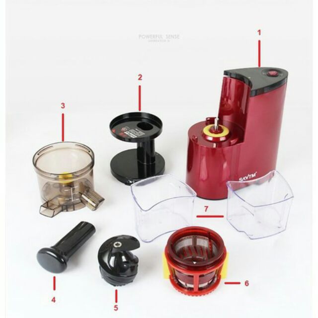 Savtm Je07 Slow Press Components Separator - Cheap Blender Accessories