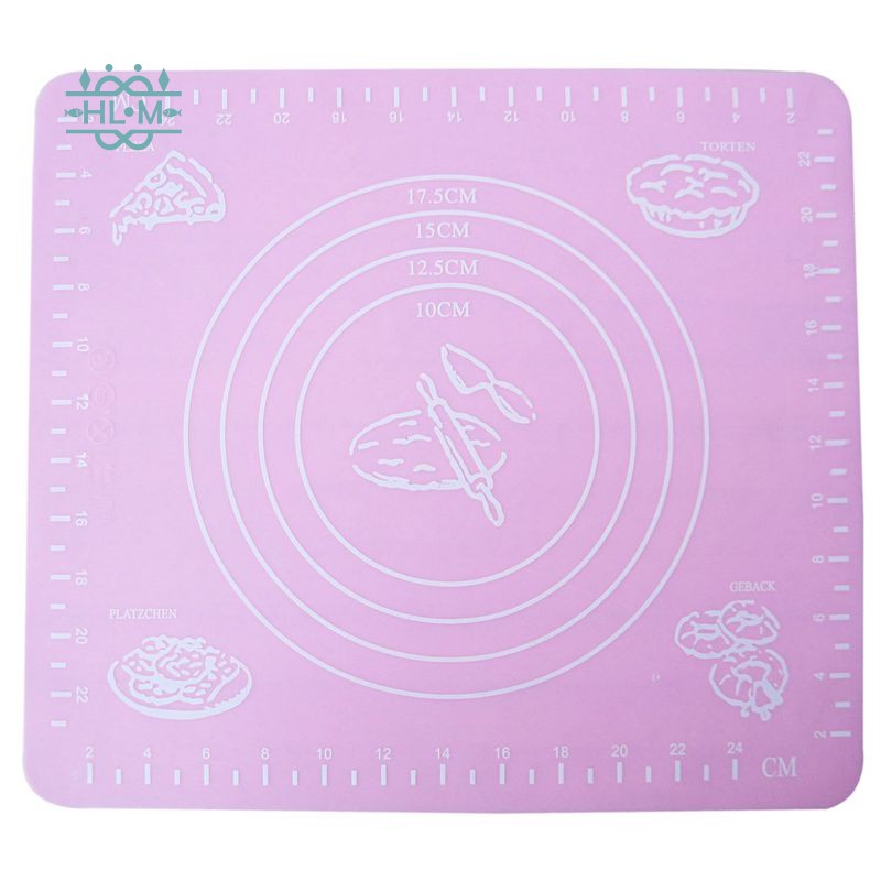 26cm X 29cm Silicone Rolling Mat For Fondant Clay Pastry Icing