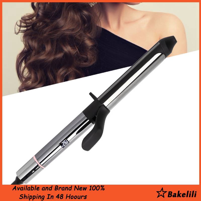 Bakelili 3 Types Tourmaline Ceramic Lcd Temperature Display Hair