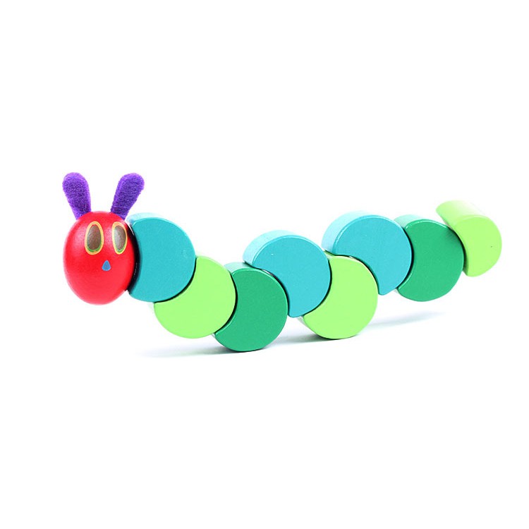 hungry caterpillar wooden blocks