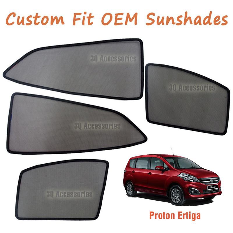 Custom Fit OEM Sunshades/ Sun shades For Proton Ertiga Shopee Malaysia