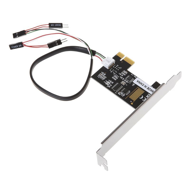❤❤ PCI-E Desktop PC Remote Controller 20m Wireless Restart Switch Turn On Off