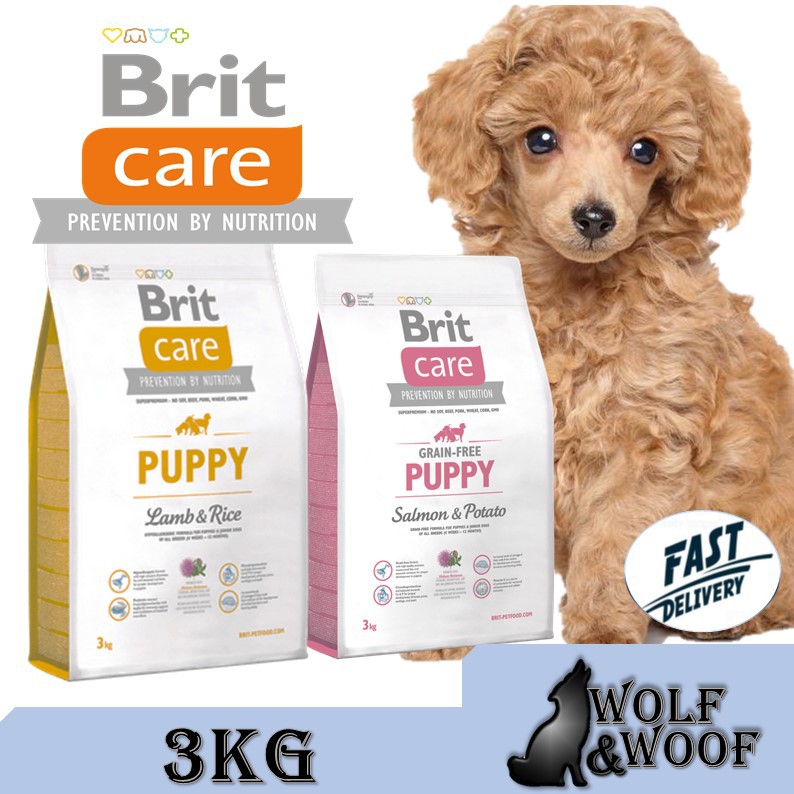 brit care puppy salmon potato