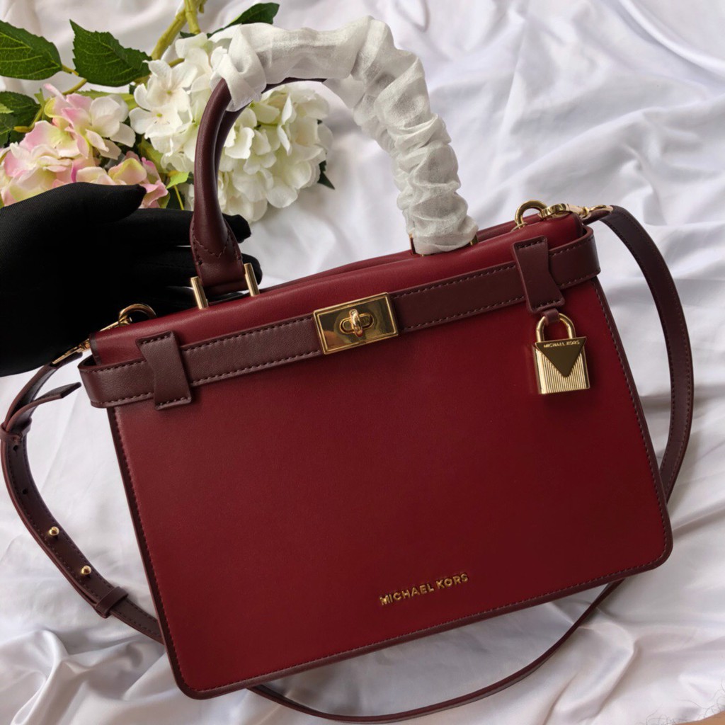 michael kors tatiana medium satchel