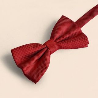 BUY 1 FREE 1 Adjustable Unisex Solid Colour Bow Ties
