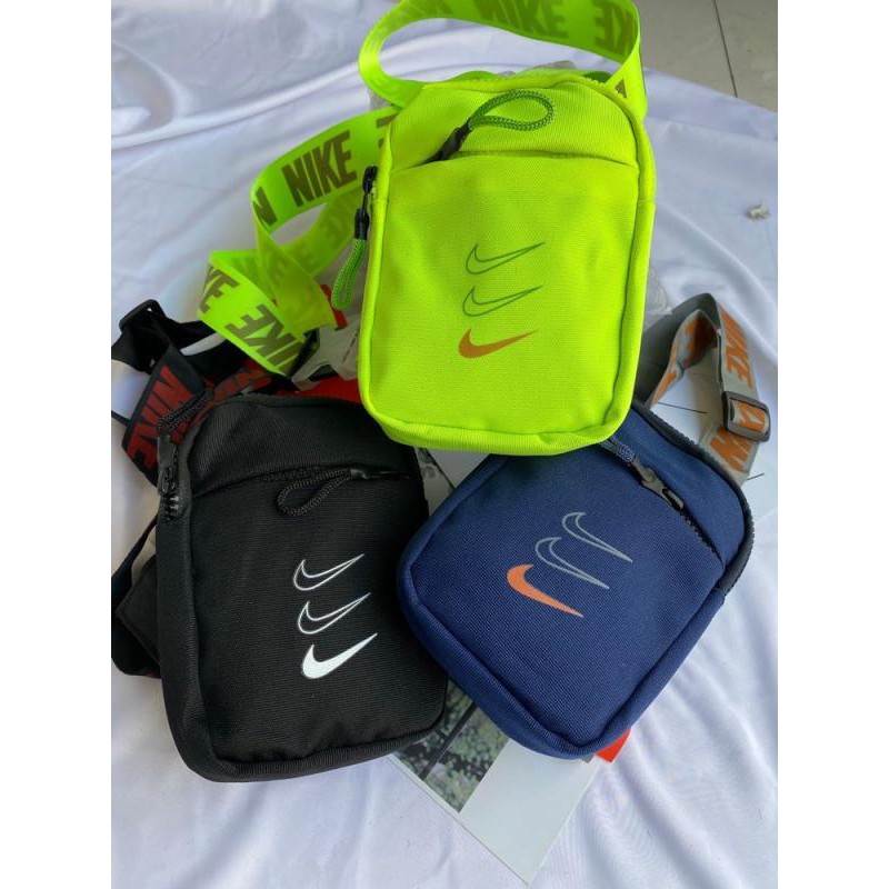 nike sling bag green